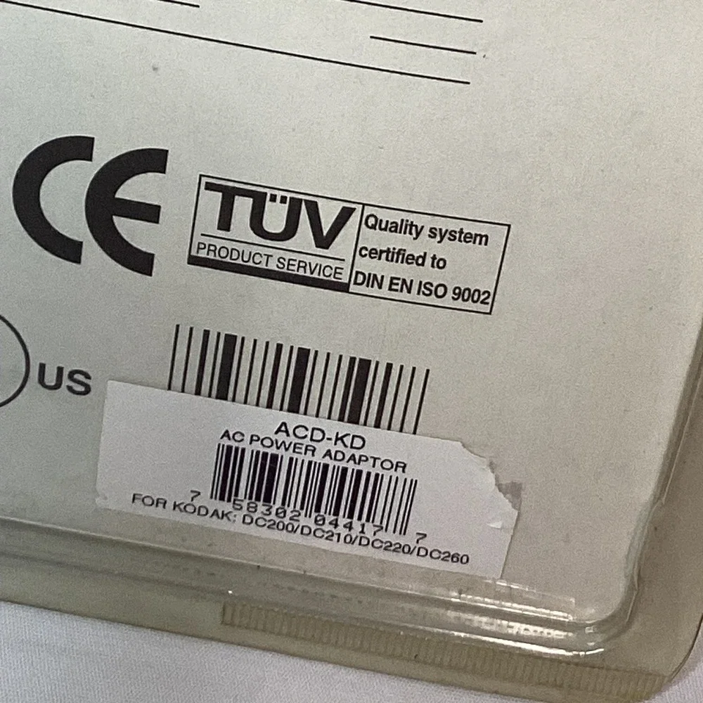 AC Direct Digital Camera AC Adapter ACD KD for Kodak DC200 DC210 DC220 DC260‎
